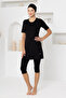 Walt Stretch Fabric Short Sleeve Hijab Swimsuit 2606 - 2