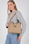 Beige - Beige Mini Rolax Women's Shoulder Bag Sp1242