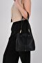 Black - Black Mini Rolax Women's Shoulder Bag Sp1241 - 6