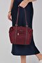 Silver & Polo Sp1215 Women's Shoulder Bag Claret Red - 2