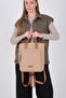 Nut - Tan Satin Women's Handbag Sp1226