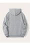 Women's Black Butterfly Printed Hoodie Tracksuit Set - 4