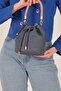 Blue - Blue Mini Rolax Women's Shoulder Bag Sp1248 - 3