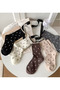 5 Pairs Women's Socks with Carnation Pattern Breathable Flexible Texture Four Seasons Useful Socks - 5