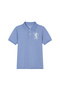 Kids’ Slim Fit Lion Embroidered Cotton Polo - 3