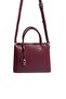 Burgundy - Burgundy Leather Women's Handbag Sp1236 - 5