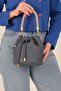 Blue - Blue Mini Rolax Women's Shoulder Bag Sp1248 - 5