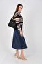 Black - Black Mini Rolax Women's Shoulder Bag Sp1242 - 4