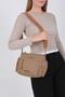 Mink - Tan Satin Women's Crossbody Bag Sp1229 - 6