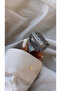 Brown Glitter Rectangular Latch Buckle - Sparkling Hair Accessory