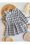 Girls' Tweed Gilet Dress and Jacket 2-Piece Set for Holidays, Special Occasions, Birthdays