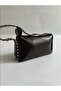 Etrina Bitter Brown Studded Women's Hand and Shoulder Bag