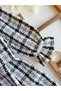 Girls' Tweed Gilet Dress and Jacket 2-Piece Set for Holidays, Special Occasions, Birthdays - 3