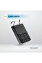 2500W 4 AC Power Strip with Retractable Cables, PD 20W Fast Charging & Timer - 4