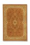 Mosso Orange Themed Traditional Motif Patterned Woven Base Modern Decorative Carpet Mosso2132