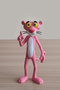 Pembe Panter Figür - 4