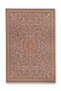 Mosso Purple Beige Themed Floral Motifs Patterned Woven Base Modern Decorative Carpet Mosso2131