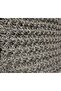 Women's Handmade Star Patterned Gray Glitter/Sequined Clutch Portfolio Bag - 3