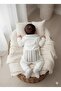 Baby Boy Romper Plain 100% Cotton Fabric Shirt Collar (Sizes from 5-9 Months Are Footless Rompers) - 2