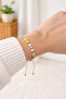 Miyuki Multi-Colored Adjustable Tila Bracelet