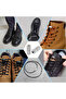 Shoelace Fastener for Making Lace-Up Shoes Lace-Free Buckle Silver Serrated - 3