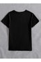 Unisex Black 3-Piece Butterfly Printed Crew Neck T-Shirt - 2