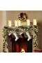 Ivory LED Pillar Candle, Flameless Flickering Flame, Battery Operated for Home Decor, 6pc -7.5x15cm - 8