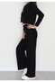 Women's Double Zipper Thessaloniki Double Suit - Black - 3