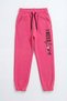 Girl's 5-Piece Printed Sweatpants Set – Jogger, Elastic Waist - 2