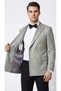 Velvet jacket with elegant cut - 3