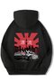 Unisex Kids Japanese City Sport Car Hoodie