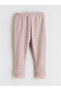 Lcw Baby Pink Crew Neck Basic Girls' Sweatshirt and Leggings - 6