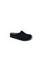 Capri 300 Women's Black Suede Stone Closed Toe Room Slippers - 2