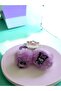 Kuromi Figured Pompom Rubber Buckle – Soft Plush Hair Accessory (1 Piece)