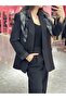 Fularlı Blazer Ceket - 3
