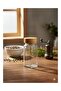 12-Piece Glass Spice Jar with Bamboo Lid 120 Ml, Glass Storage Jar - 5