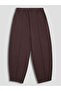 Lcw Everyday Brown Carrot Cut Women's Pleated Pants