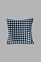 Throw Pillow Cover Motif Patterned 45X45 Raschel Knitted Velvet Double Sided Digital Printing White Piped - 5