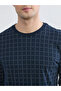Giyçık Storeden Navy Blue Standard Fit Men's Pajama Set - 3
