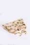 Beige Faux Fur Chain Hand and Shoulder Clutch Portfolio Bag - 7