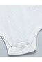 3 Pack Solid Bodysuits With Short Sleeves - 4