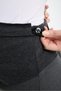 4564-Flexible Maternity Wear with Abdominal Band, Wide Leg Fabric Pants - 4