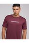 Typography Print Active T-Shirt With Crew Neck And Short Sleeves - 5