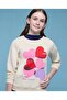 Printed Sweatshirt With Crew Neck And Long Sleeves - 5