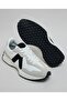 Women's Black Color Block Lace Up Sneakers - 4
