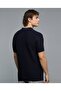 Textured Polo T-Shirt With Short Sleeves - 4