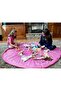 River World Practical Portable Pink Toy Collection Cover Playpen Enclosure
