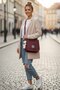 Women's Hand and Shoulder Bag - Stylish Design Casual Mini Tote Bag