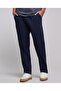 Solid Lounge Pants With Drawstring Waist - 2