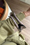 Lacing Detailed Suit - Oil Green - 3